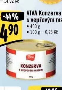 VIVA Konzerva s vepřovým masem