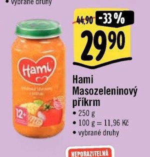 Hami Masozeleninový příkrm