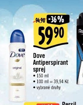 Dove Antiperspirant sprej
