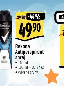 Rexona Antiperspirant sprej