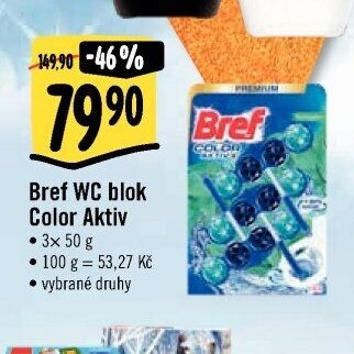 Bref WC blok Color Aktiv