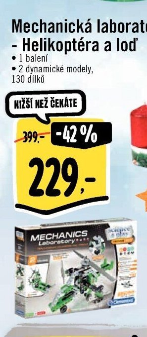 Mechanická laboratoř - Helikoptéra a loď