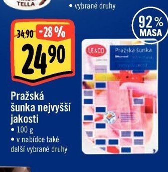 Pražská šunka nejvyšší jakosti