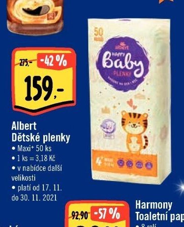 Albert Dětské plenky