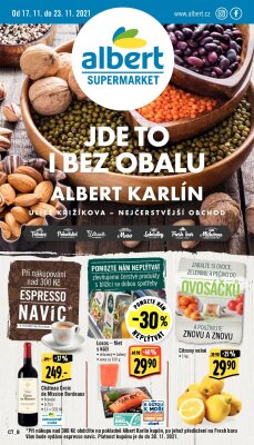 akční leták Albert 17.11.2021-23.11.2021