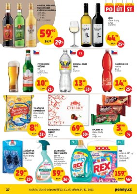 akční leták Penny Market 18.11.2021-24.11.2021