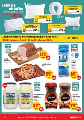 akční leták Penny Market 18.11.2021-24.11.2021