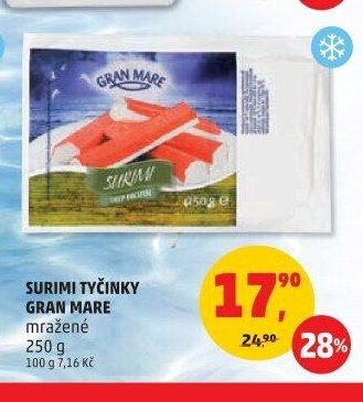 SURIMI TYČINKY GRAN MARE