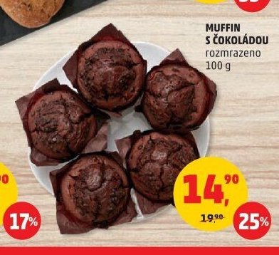 MUFFIN S ČOKOLÁDOU
