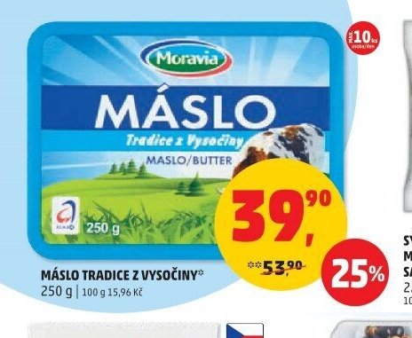 MÁSLO TRADICE Z VYSOČINY 250 g