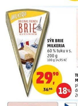 SÝR BRIE MILKERIA 200 g