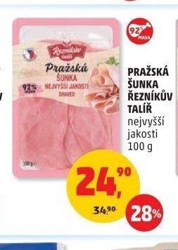 PRAŽSKÁ ŠUNKA ŘEZNÍKŮV TALÍŘ