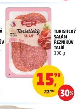 TURISTICKÝ SALÁM ŘEZNÍKŮV TALÍŘ