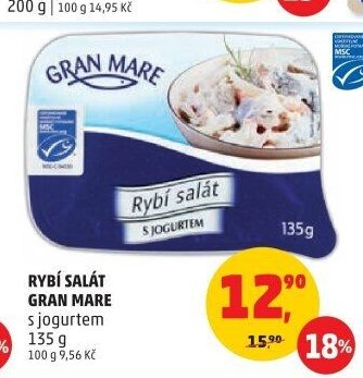 RYBÍ SALÁT GRAN MARE s jogurtem