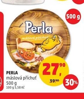Perla máslová příchuť
