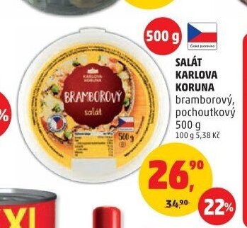 Salát Karlova Koruna
