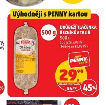 Drůbeží tlačenka Řezníkův talíř