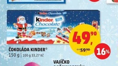 ČOKOLÁDA KINDER