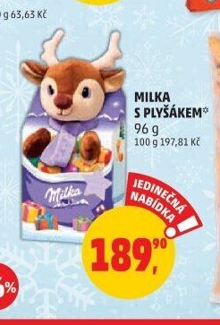 MILKA S PLYŠÁKEM