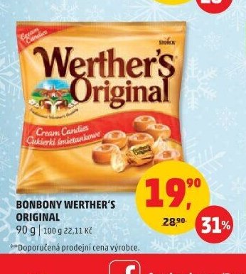 BONBONY WERTHER'S ORIGINAL