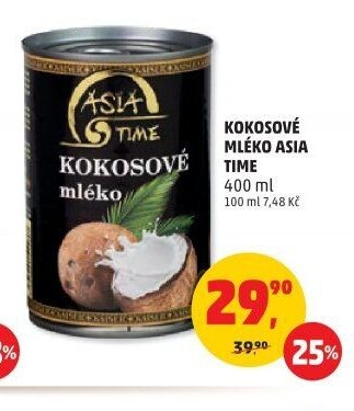 Kokosové mléko Asia Time