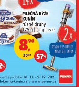 Mléčná rýže Kunín