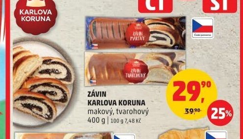 Závin Karlova Koruna
