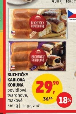 Buchtičky Karlova Koruna