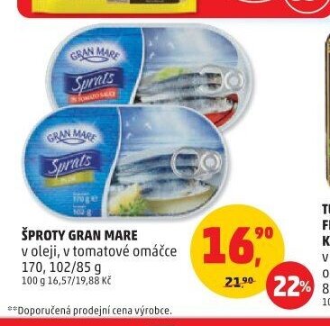 ŠPROTY GRAN MARE