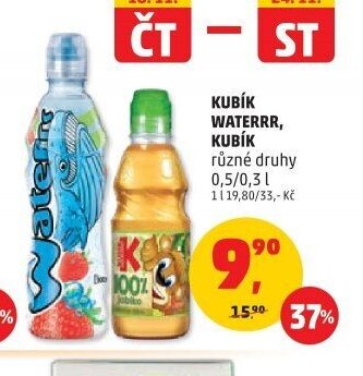 Kubík Waterrr, Kubík