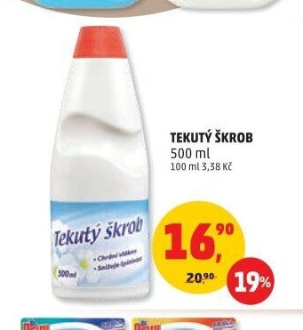 TEKUTÝ ŠKROB