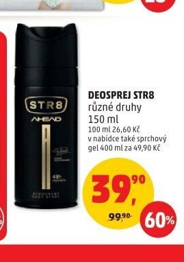 DEOSPREJ STR8 různé druhy