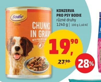 KONZERVA PRO PSY BODIE