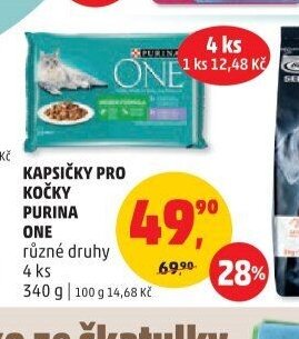 KAPSIČKY PRO KOČKY PURINA ONE