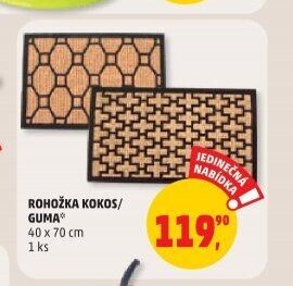 ROHOŽKA KOKOS/GUMA