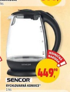 Sencor rychlovarná konvice