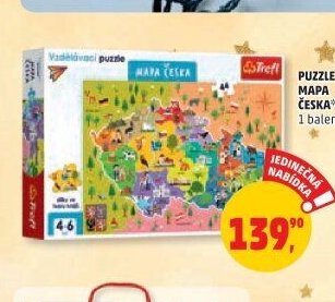 PUZZLE MAPA ČESKA