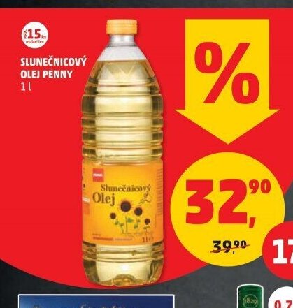 Slunečnicový olej Penny