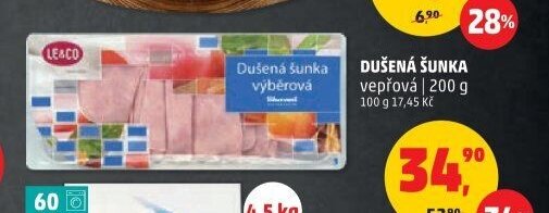 Dušená šunka vepřová