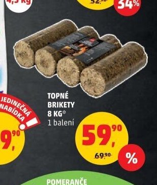 Topné brikety