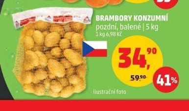 Brambory konzumní