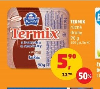 Termix různé druhy