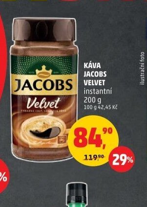 Káva Jacobs Velvet instantní 200 g