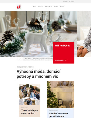 akční leták Kik textil 17.11.2021-23.11.2021