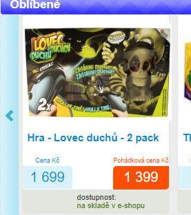 Hra - Lovec duchů - 2 pack