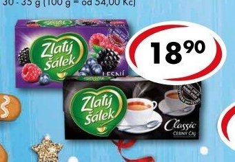 Zlatý šálek čaj