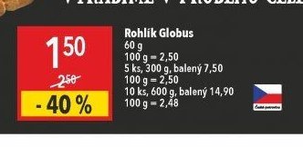 Rohlík Globus