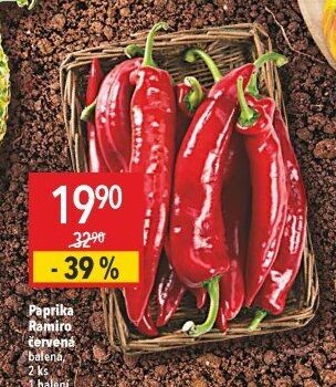Paprika Ramiro červená