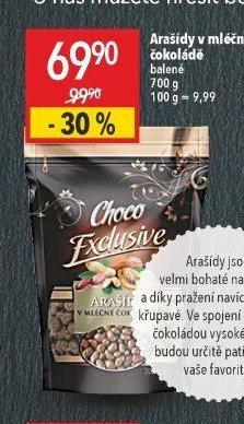 Arašídy v mléčné čokoládě