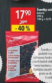 Švestky sušené